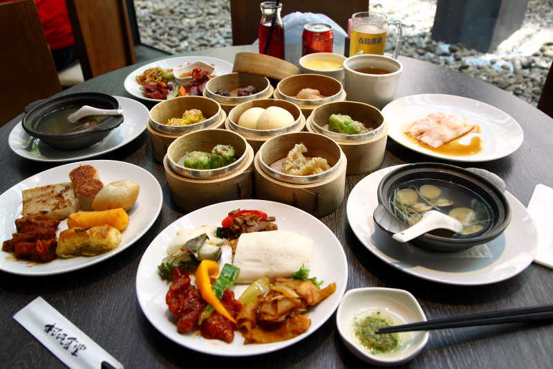 桃園吃到飽,村民食堂廚窗港點