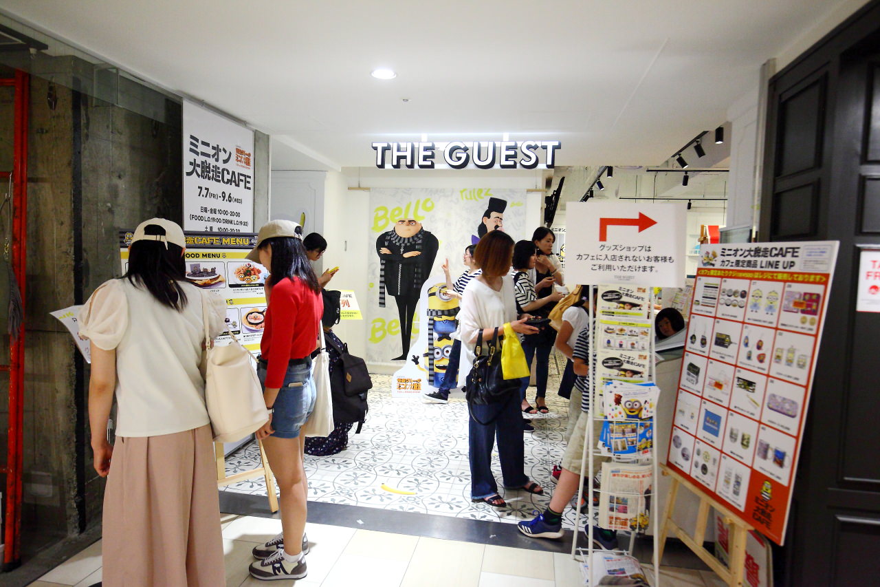 札幌小小兵餐廳,札幌神偷奶爸餐廳,札幌主題餐廳,THE GUEST CAFE & DINER,小小兵主題餐廳
