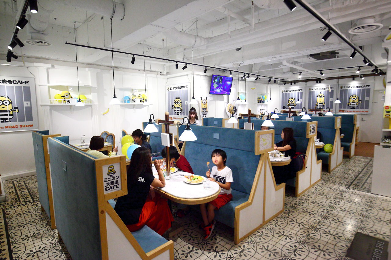 札幌小小兵餐廳,札幌神偷奶爸餐廳,札幌主題餐廳,THE GUEST CAFE & DINER,小小兵主題餐廳