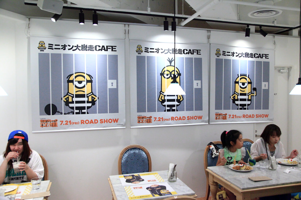 札幌小小兵餐廳,札幌神偷奶爸餐廳,札幌主題餐廳,THE GUEST CAFE & DINER,小小兵主題餐廳