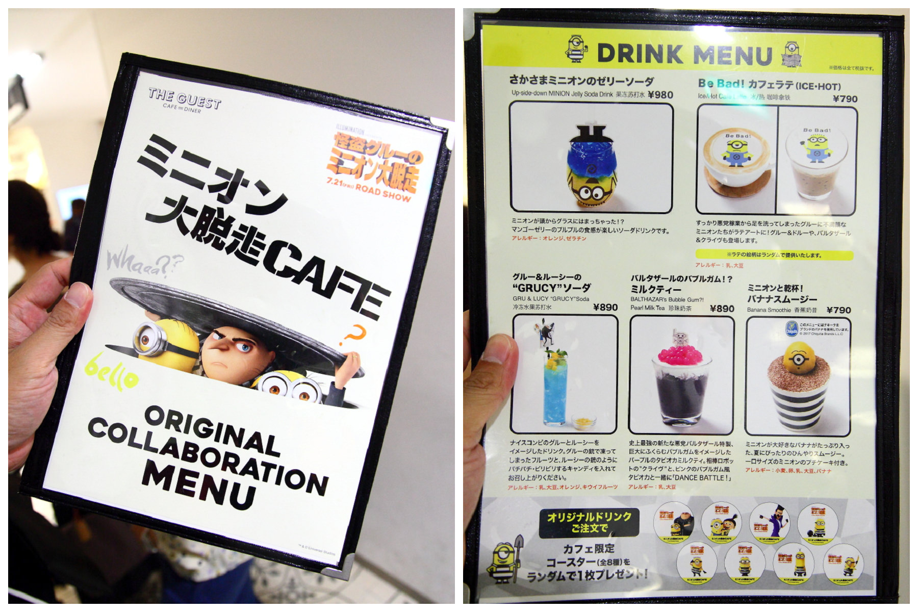 札幌小小兵餐廳,札幌神偷奶爸餐廳,札幌主題餐廳,THE GUEST CAFE & DINER,小小兵主題餐廳