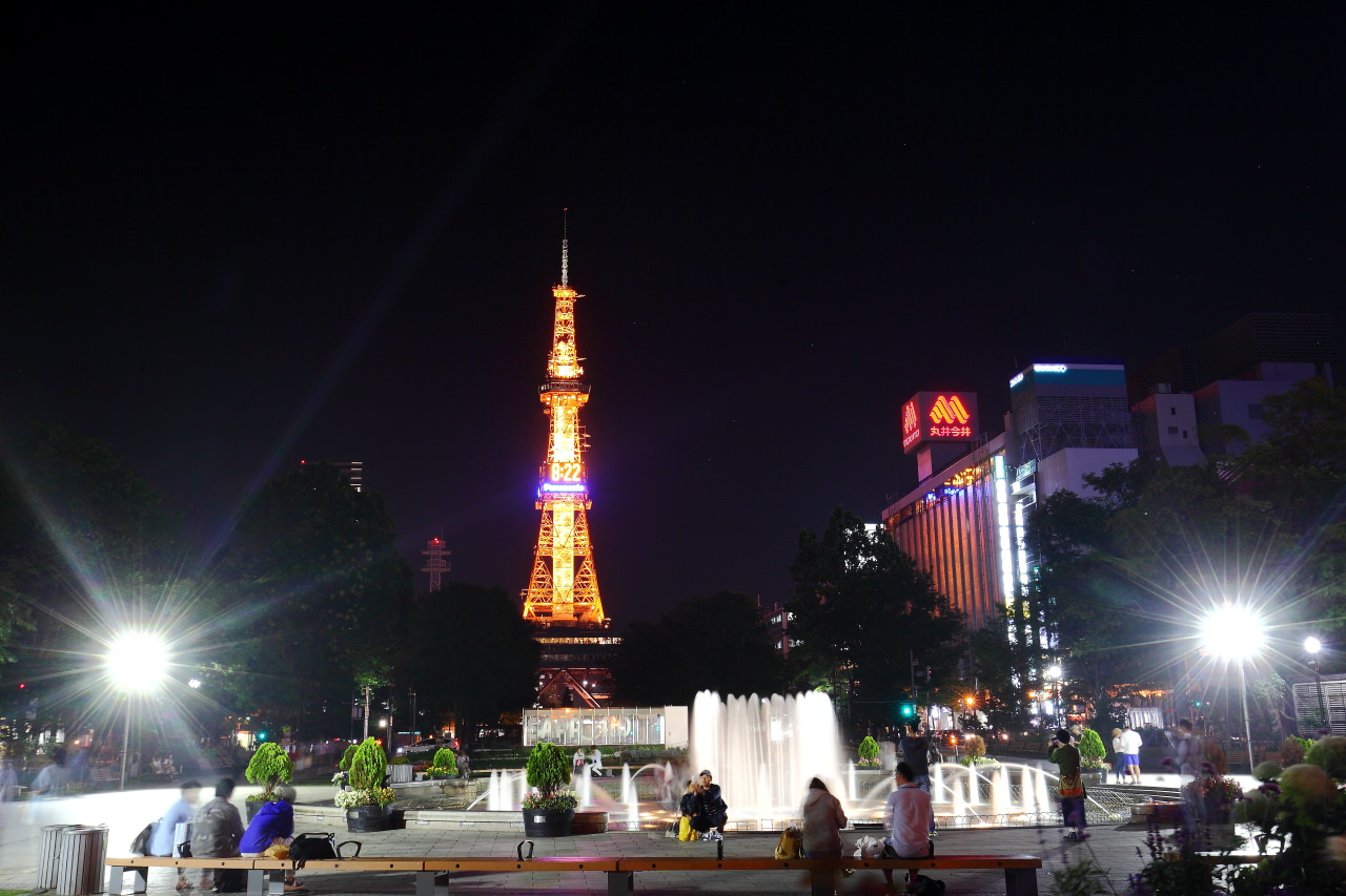 大通公園,大通公園烤玉米,北海道旅遊,札幌旅遊,札幌景點,札幌電視台