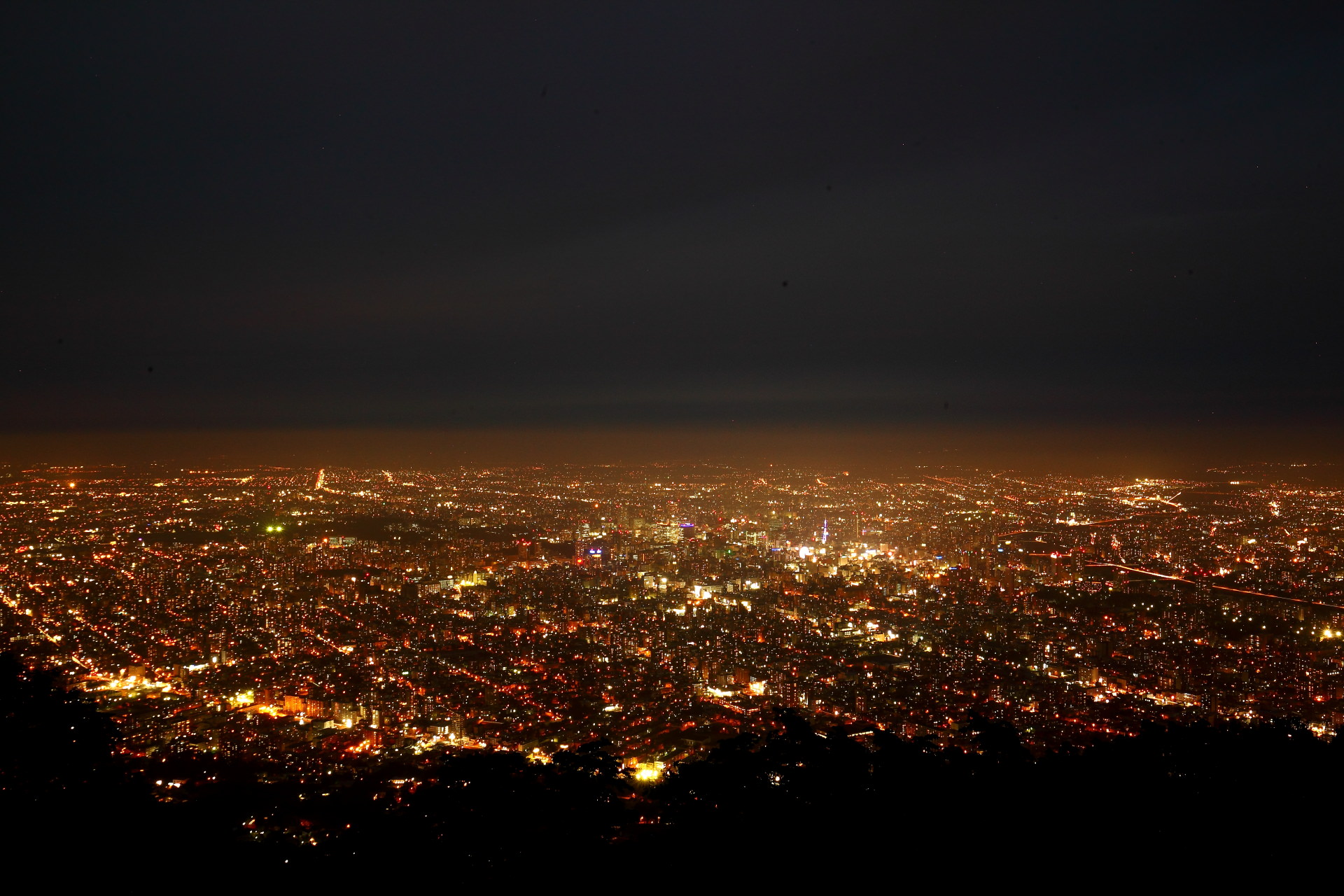 日本三大夜景,日本夜景,藻岩山夜景,札幌夜景,北海道景點,北海道夜景