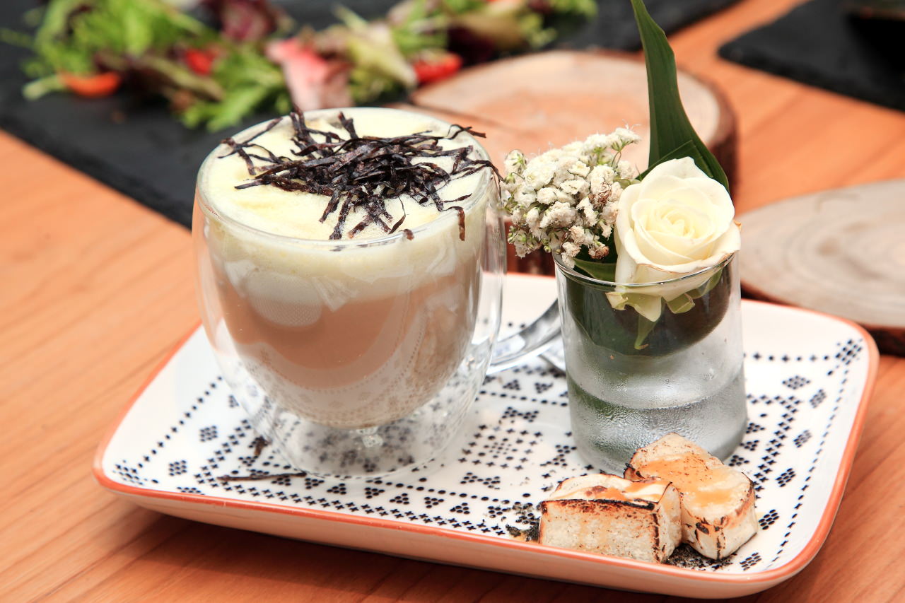 台北美食,中山美食,捷運美食,晴光商圈美食,棧 F.M.L Cafe,棧F.M.L Café花苑拿鐵