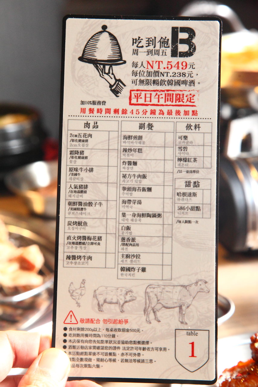 台中美食,公益路美食,公益路燒烤,台中公益路美食,台中燒烤,台中韓式燒烤,公益路韓式燒烤,五花肉 . KR mini韓國烤肉BBQ台中店,韓式燒烤吃到飽