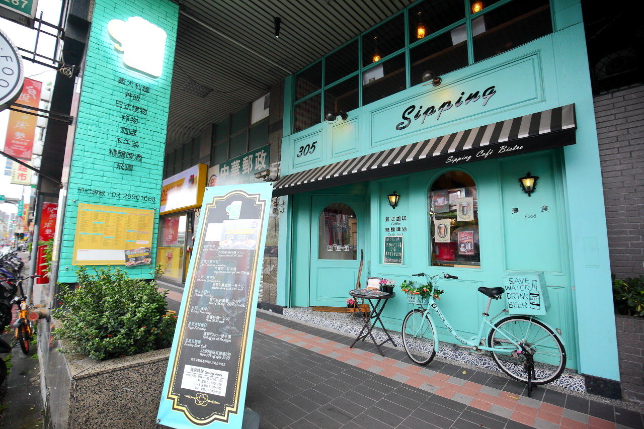 新莊啤酒,新莊餐酒館,新莊美食,新莊精釀啤酒,Sipping Cafe Bistro,新莊串燒