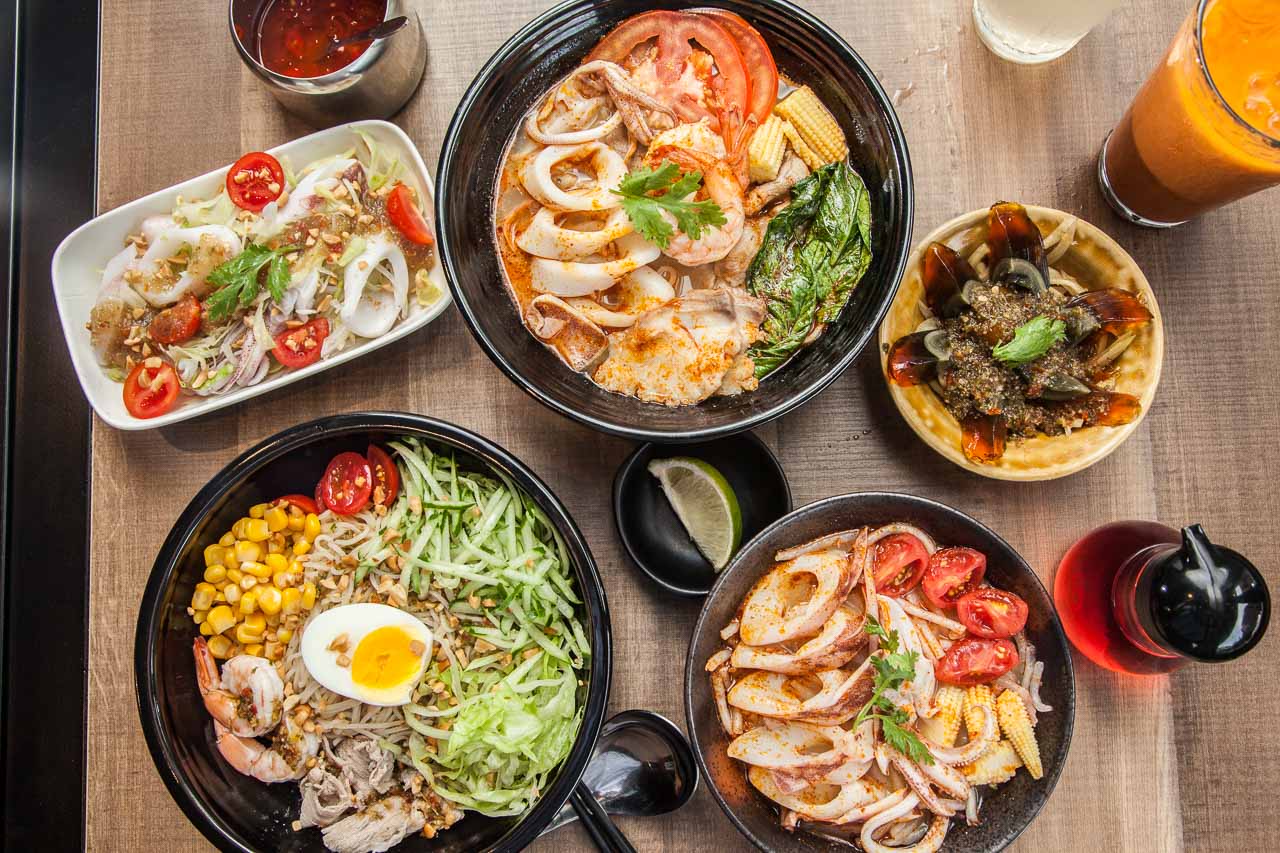 蘆竹泰式料理,桃園美食,南崁美食,桃園涼麵,蘆竹麵店,大竹美食,創意涼麵,伊藤萬游泳學校,小卷米粉,泰式拉麵,泰式小吃