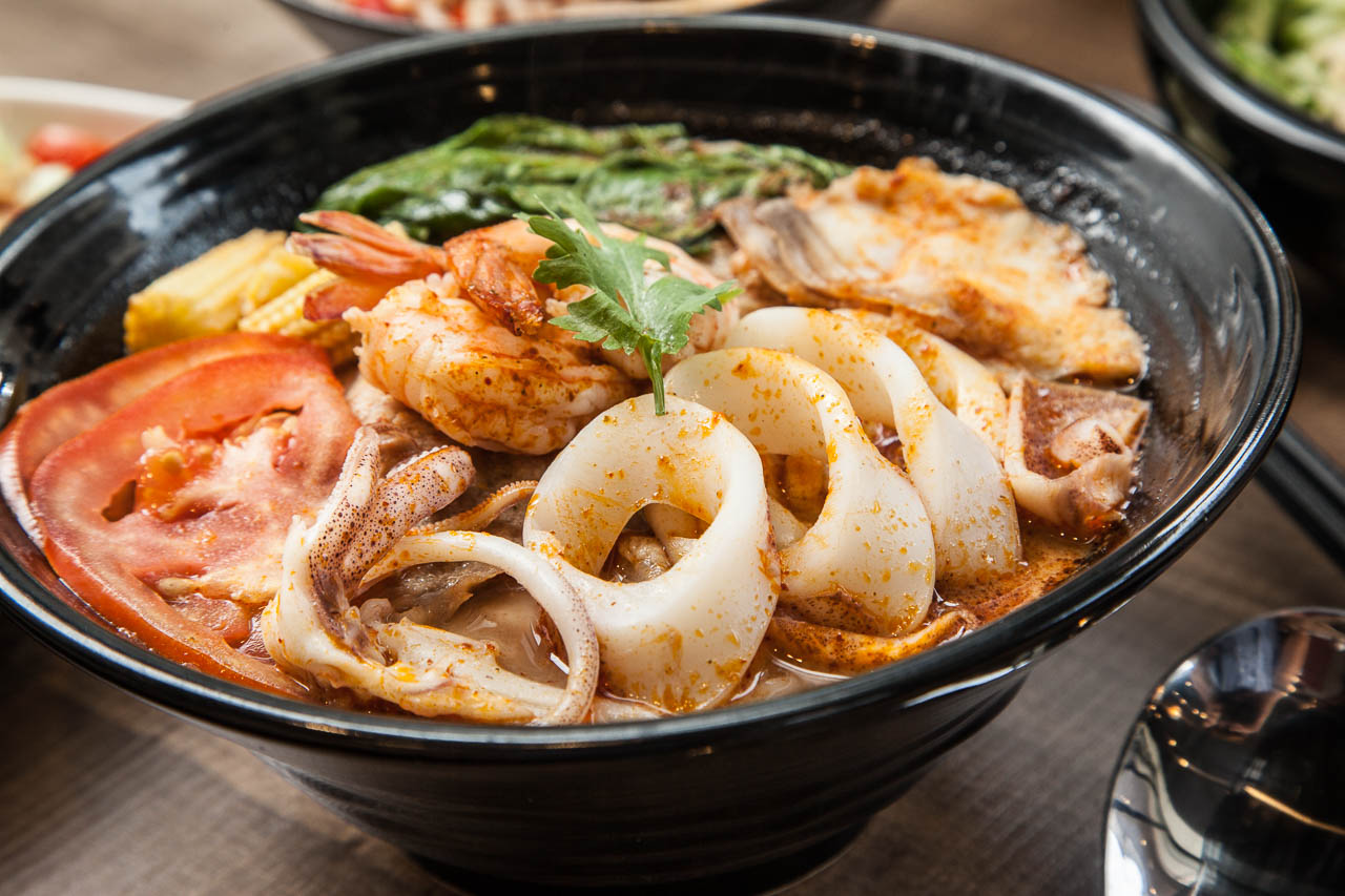 蘆竹泰式料理,桃園美食,南崁美食,桃園涼麵,蘆竹麵店,大竹美食,創意涼麵,伊藤萬游泳學校,小卷米粉,泰式拉麵,泰式小吃