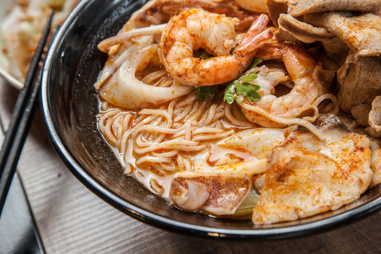 蘆竹泰式料理,桃園美食,南崁美食,桃園涼麵,蘆竹麵店,大竹美食,創意涼麵,伊藤萬游泳學校,小卷米粉,泰式拉麵,泰式小吃
