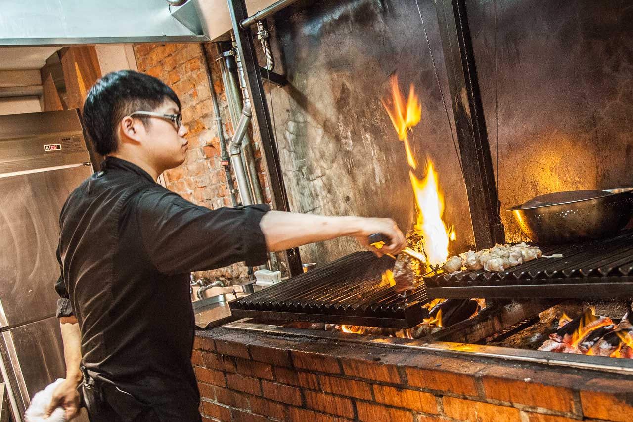 棧 F-U Kitchen 直火廚房,台北約會餐廳推薦,台北美食,台北聚餐,台北捷運美食,台北燒烤,台北燒烤推薦,中山美食,台北聚餐通建,台北碳烤