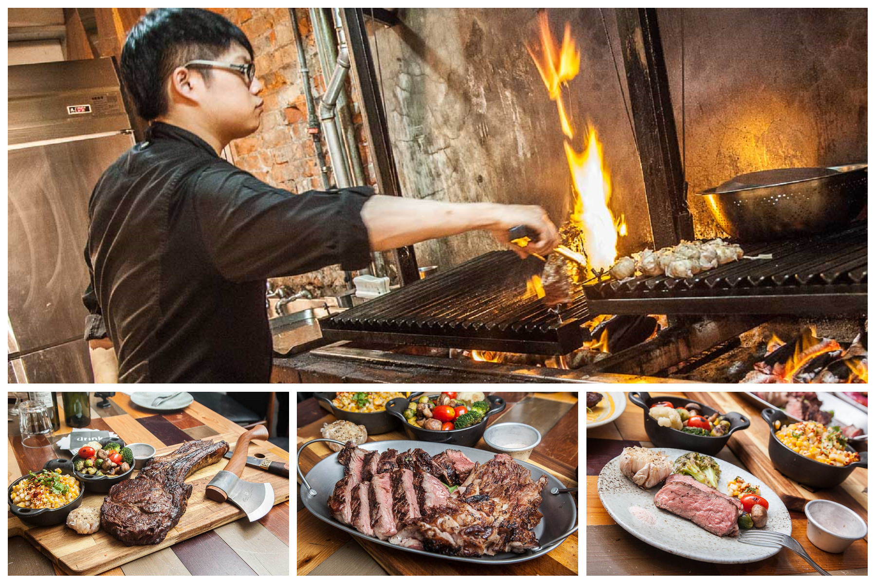 台北碳烤,棧 F-U Kitchen 直火廚房,台北約會餐廳推薦,台北美食,台北聚餐,台北捷運美食,台北燒烤,台北燒烤推薦,中山美食,台北聚餐通建 @大手牽小手。玩樂趣
