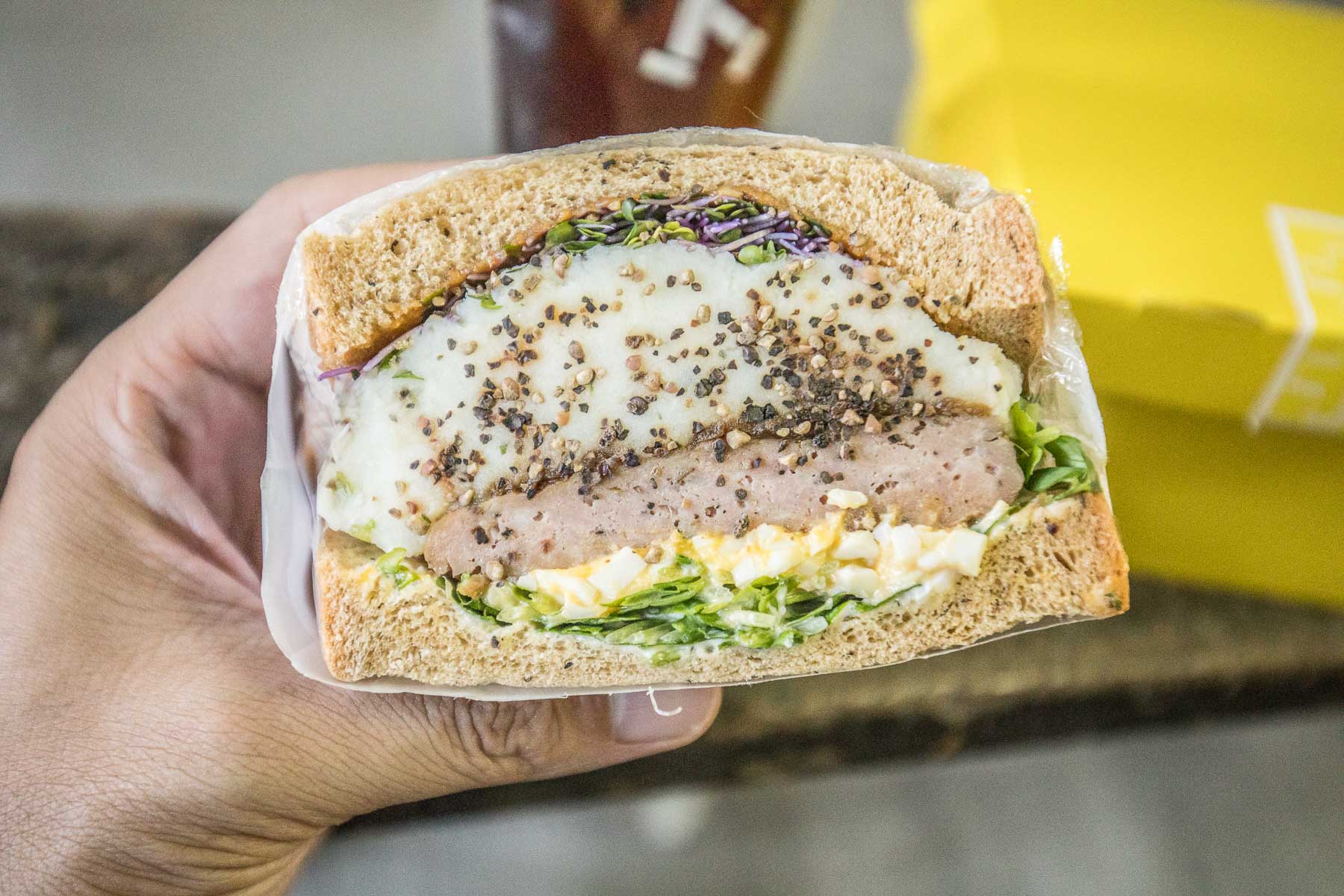 台北美食,台北早午餐,台北早餐店,台北早餐,台北三明治,台北三明治推薦,台北文青風早餐店,方方サンドイッチ,方方三明治