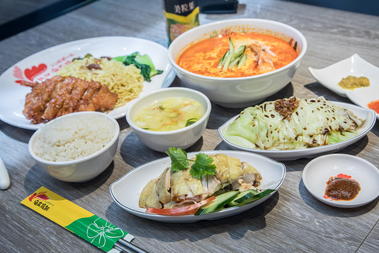 台北海南雞飯,新光三越海南雞飯,新光三越南西店海南雞飯,張記海南雞飯-新光南西店,中山區美食,中山區海南雞飯 @大手牽小手。玩樂趣