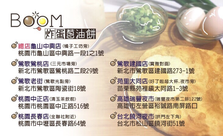 Boom炸蛋蔥油餅-饒河夜市店,Boom炸蛋蔥油餅,松山美食,松山火車站美食,饒河街美食,饒河街夜市美食,饒河街夜市必吃,饒河街夜市蔥油餅,Boom炸彈蔥油餅-饒河夜市店