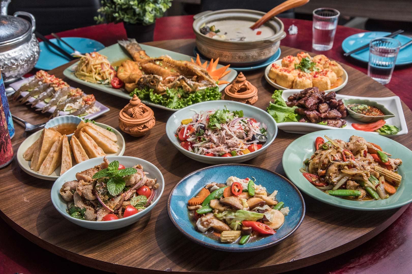 桃園聚餐,桃園泰式料理,桃園泰式料理推薦,中壢聚餐,中壢泰式料理,中壢泰式料理推薦,象迦泰式廚房 @大手牽小手。玩樂趣