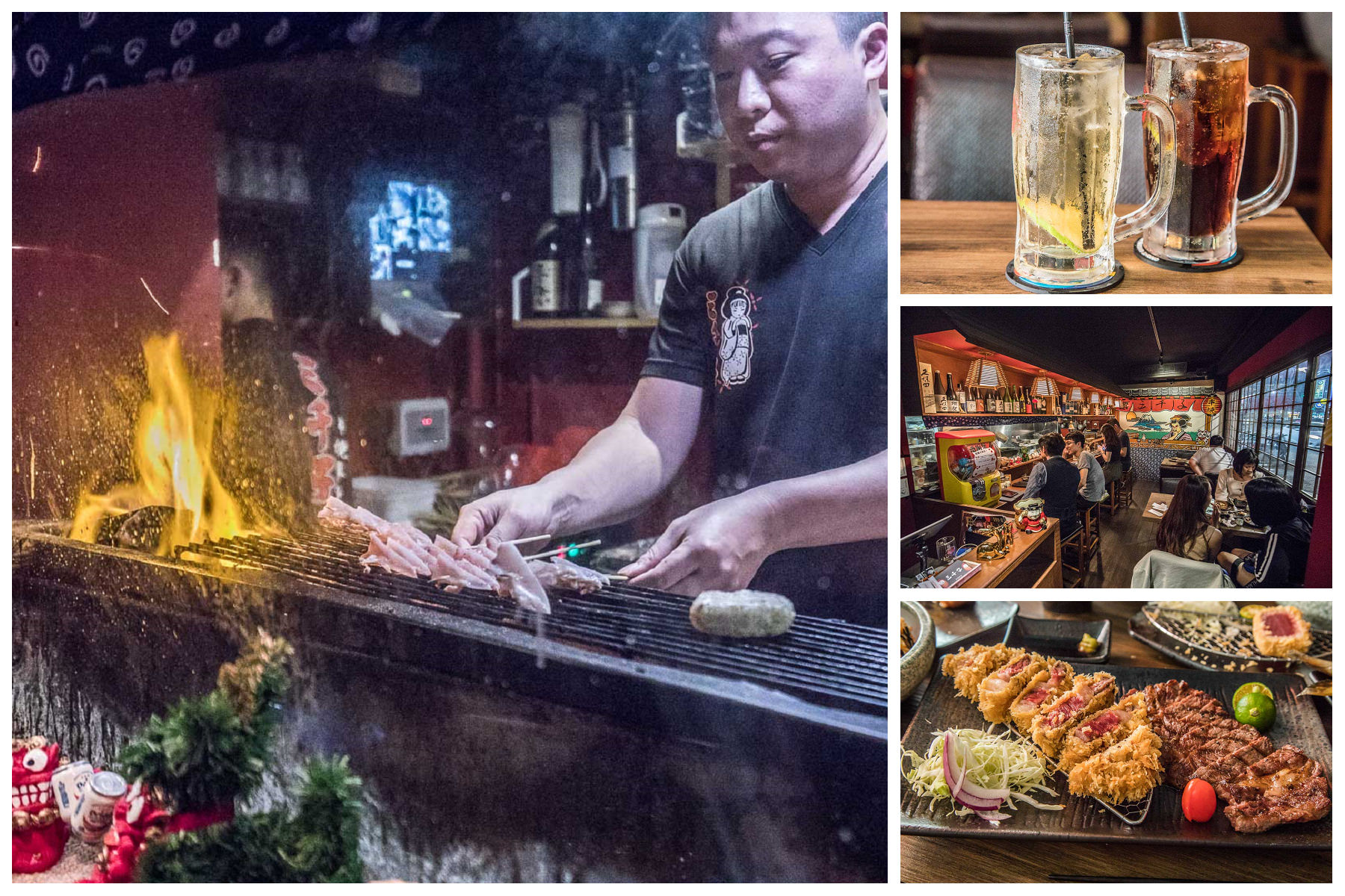 台北居酒屋,台北串燒,台北酒吧,信義區居酒屋,信義區串燒,啤酒喝到飽,三千子串燒居酒屋,台北聚餐 @大手牽小手。玩樂趣