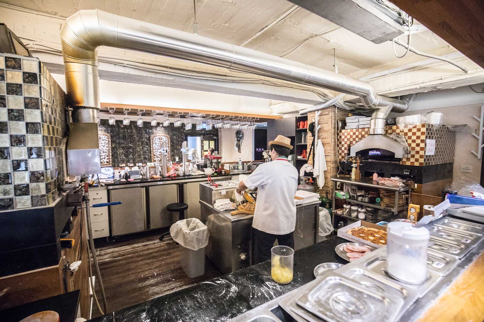台北美食,台北聚餐,台北捷運美食,Milano Pizzeria義大利米蘭手工窯烤披薩,台北披薩,台北必吃,台北冰披薩,四平商圈美食,台北豬排,義大利米蘭手工窯烤披薩
