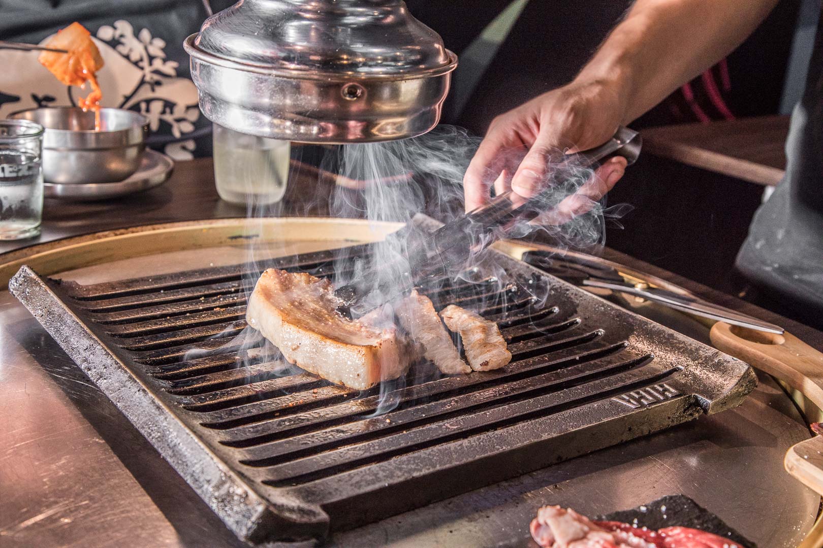延吉街美食,台北韓式燒烤,台北韓式燒肉,國父紀念館站韓式燒肉,捷運韓式燒肉,華視韓式燒肉,延吉街燒肉,燒桶子韓風立燒 @大手牽小手。玩樂趣
