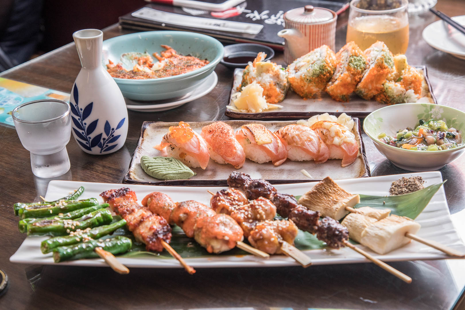 鮨老大日本料理,台北居酒屋,台北日本料理,台北串燒,中山區串燒,台北聚餐推薦,中山區居酒屋,台北梅酒喝到飽,台北啤酒喝到飽,鮨老大 @大手牽小手。玩樂趣