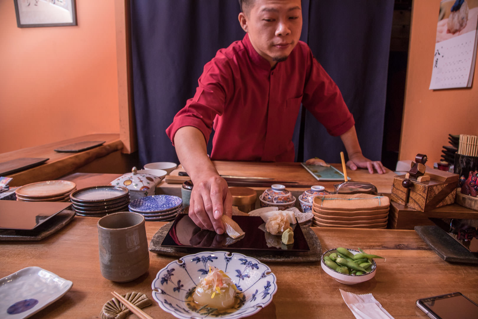 中壢日本料理,中壢坐著做,中壢無菜單料理,桃園日式料理,坐著做本店,中壢美食,桃園美食,桃園無菜單料理