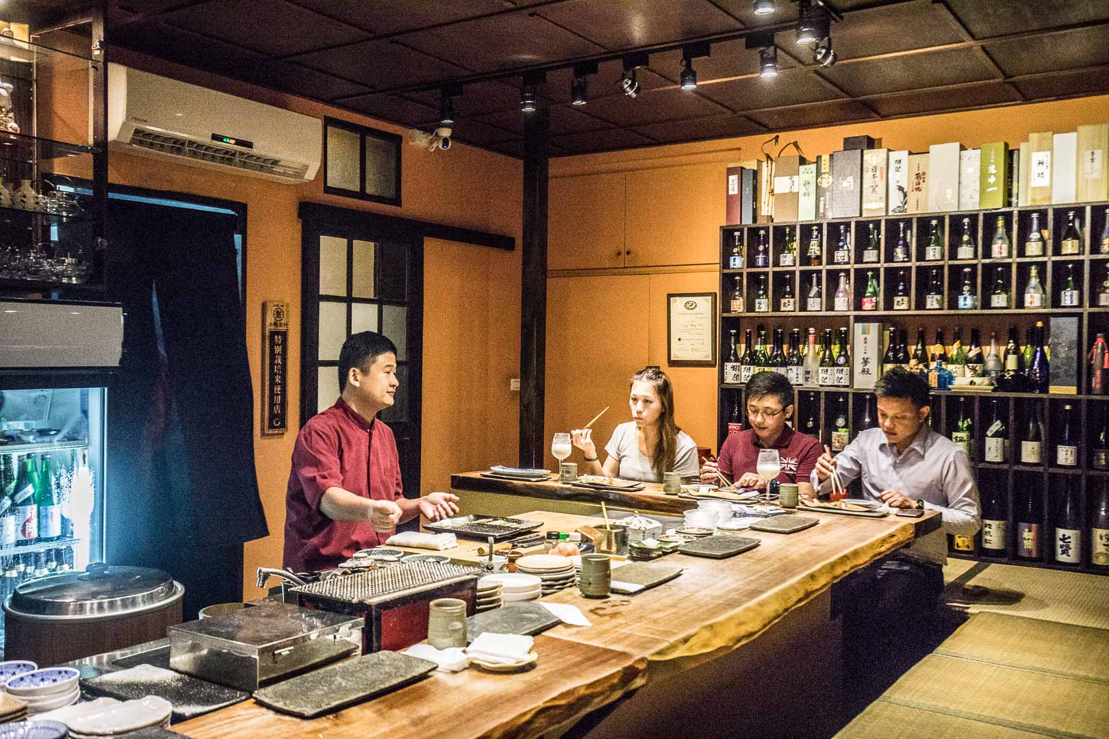 中壢日本料理,中壢坐著做,中壢無菜單料理,桃園日式料理,坐著做本店,中壢美食,桃園美食,桃園無菜單料理
