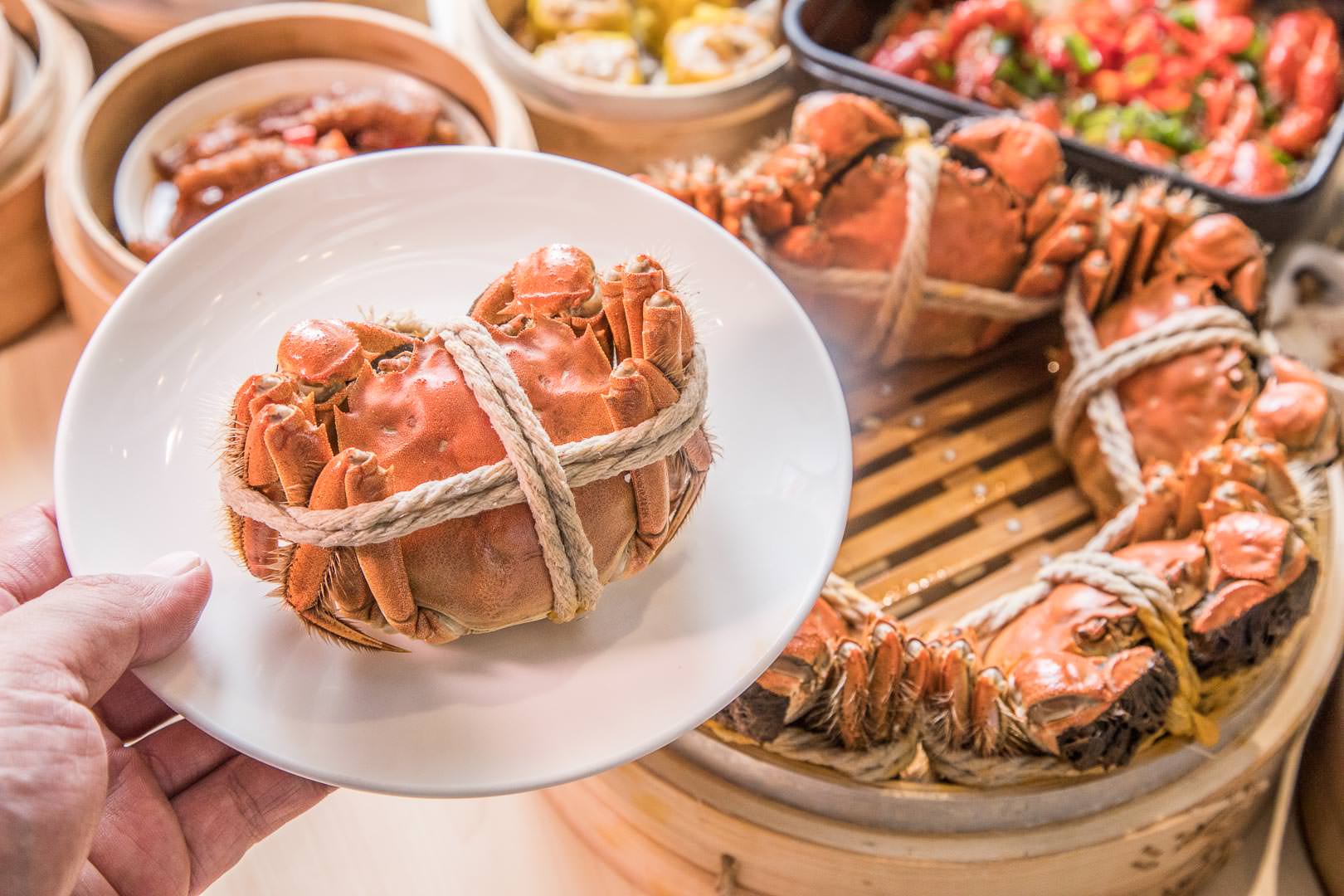 桃園美食,桃園港點,八德美食,港點大師,桃園大閘蟹,八德大閘蟹,大閘蟹,十三香小龍蝦,八德廣豐新天地美食,港點大師-桃園廣豐店 @大手牽小手。玩樂趣