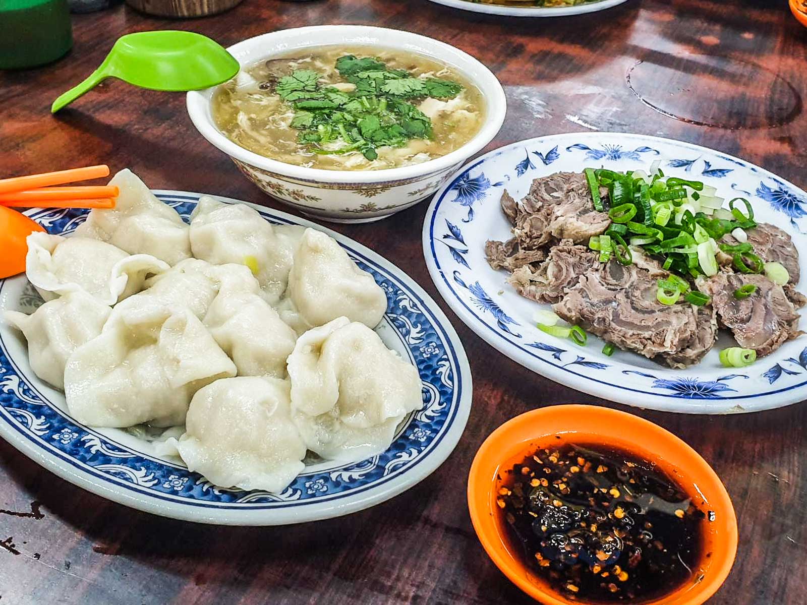 南機場夜市美食,秀昌水餃