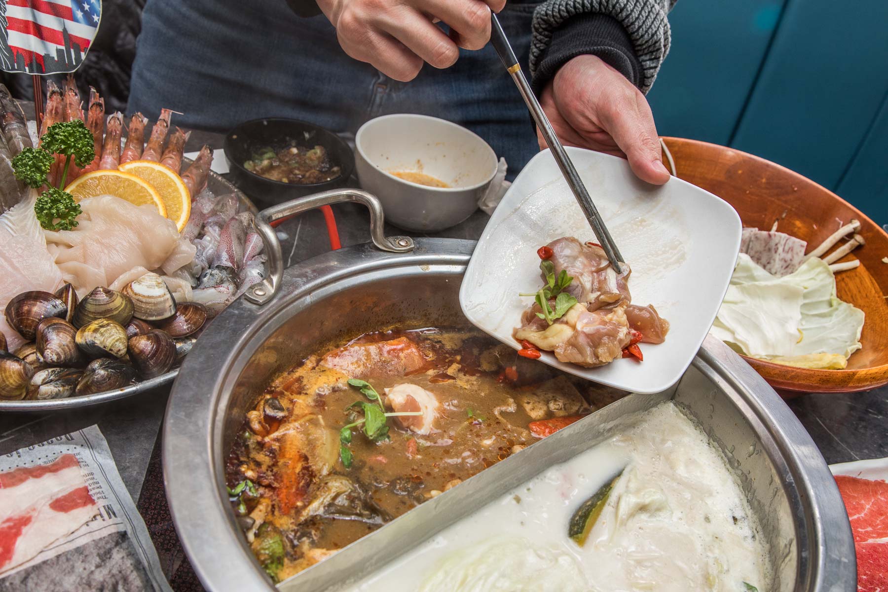 中和美食,中和吃到飽,中和鍋物吃到飽,中和麻辣鍋吃到飽,八海食潮當代鍋物,中和Global Mall環球購物中心,中和環球購物中心美食