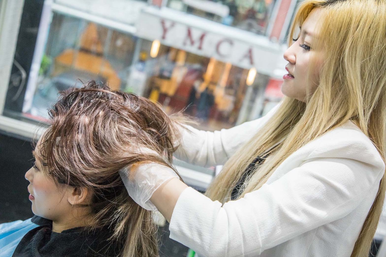 台北髮型設計,台北車站髮型設計,A Hair Salon,台北車站A Hair Salon,設計師Aileen,染髮,髮色,台北美髮