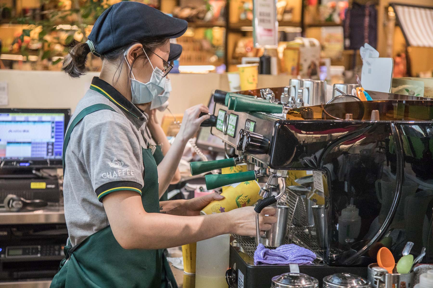 林口美食,CHAFFEE 林口三井店,天仁限量MIT幾米帆布袋,林口茶飲,林口天仁茗茶,CHAFFEE,鳳梨紫蘇梅紅茶,鳳梨天廬冰沙