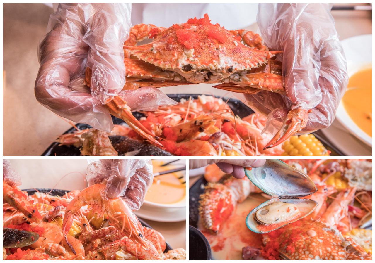 中壢美食,桃園美食,桃園牛排,中壢牛排,中壢手抓海鮮,桃園手抓海鮮,紅唇蟹KISS CRAB 美式手抓海鮮,紅唇蟹美式手抓海鮮