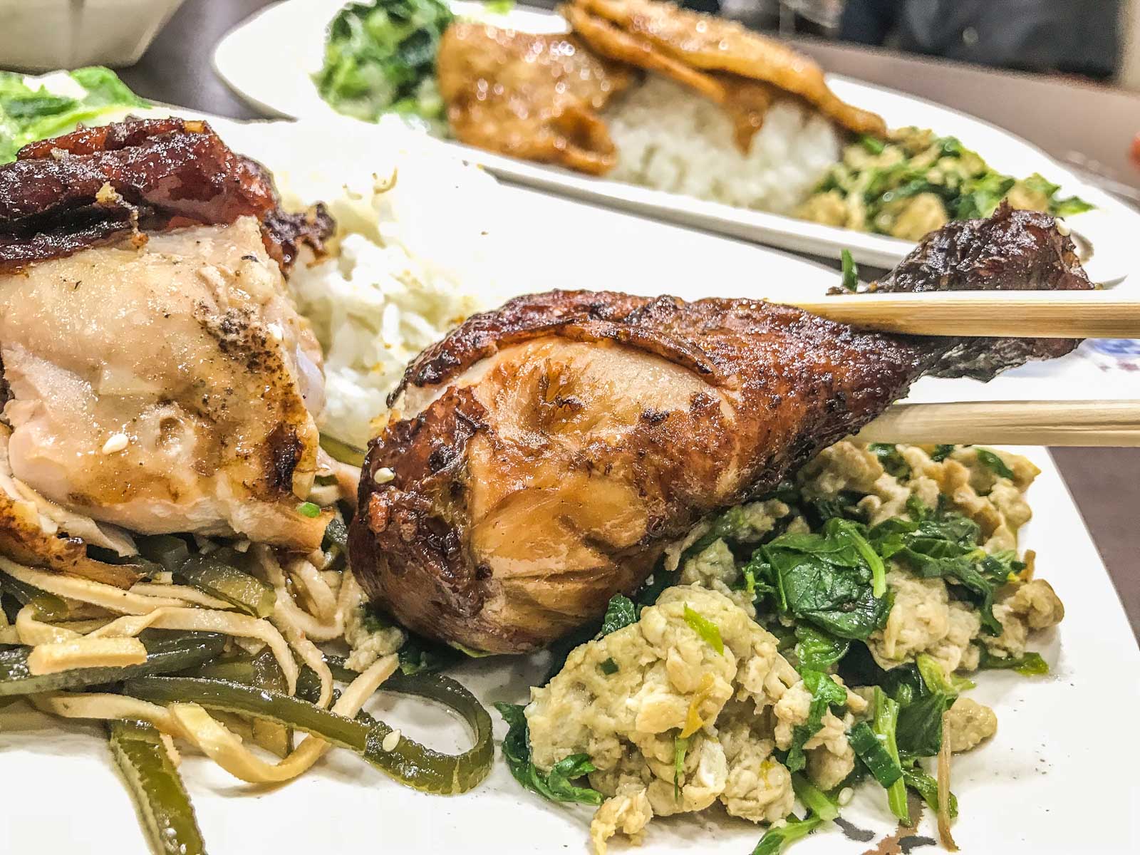桃園必吃,桃園便當,桃園美食推薦,桃園燒肉飯,桃園烤肉飯,桃園烤雞腿,桃園南平路美食,上野烤肉飯-南平店