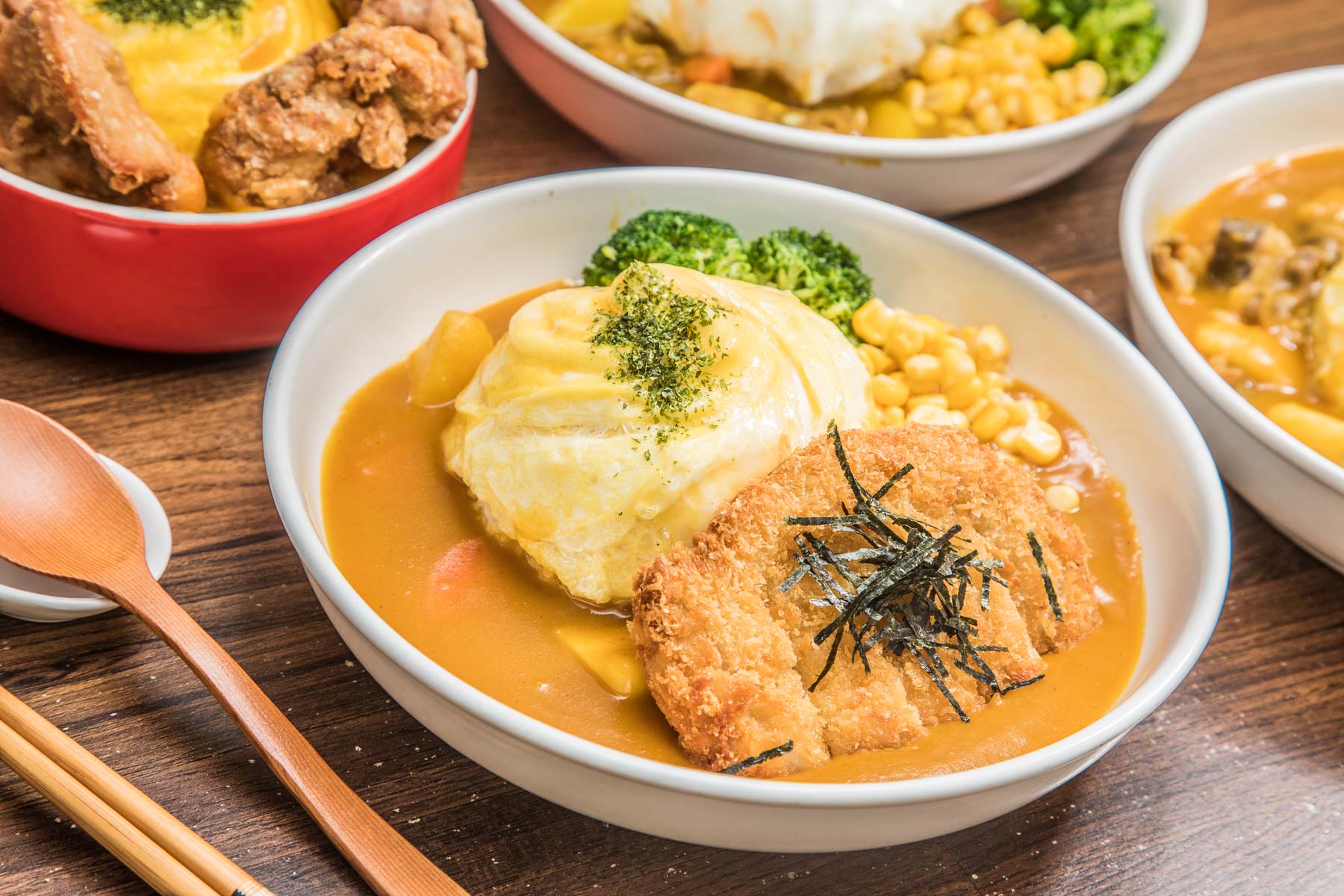 桃園美食,藝文特區美食,桃園咖哩飯,桃園咖喱飯推薦,桃園歐姆蛋,桃園宅配美食,魔法樂廚手作歐姆咖哩,魔法樂廚,藝文特區咖哩飯