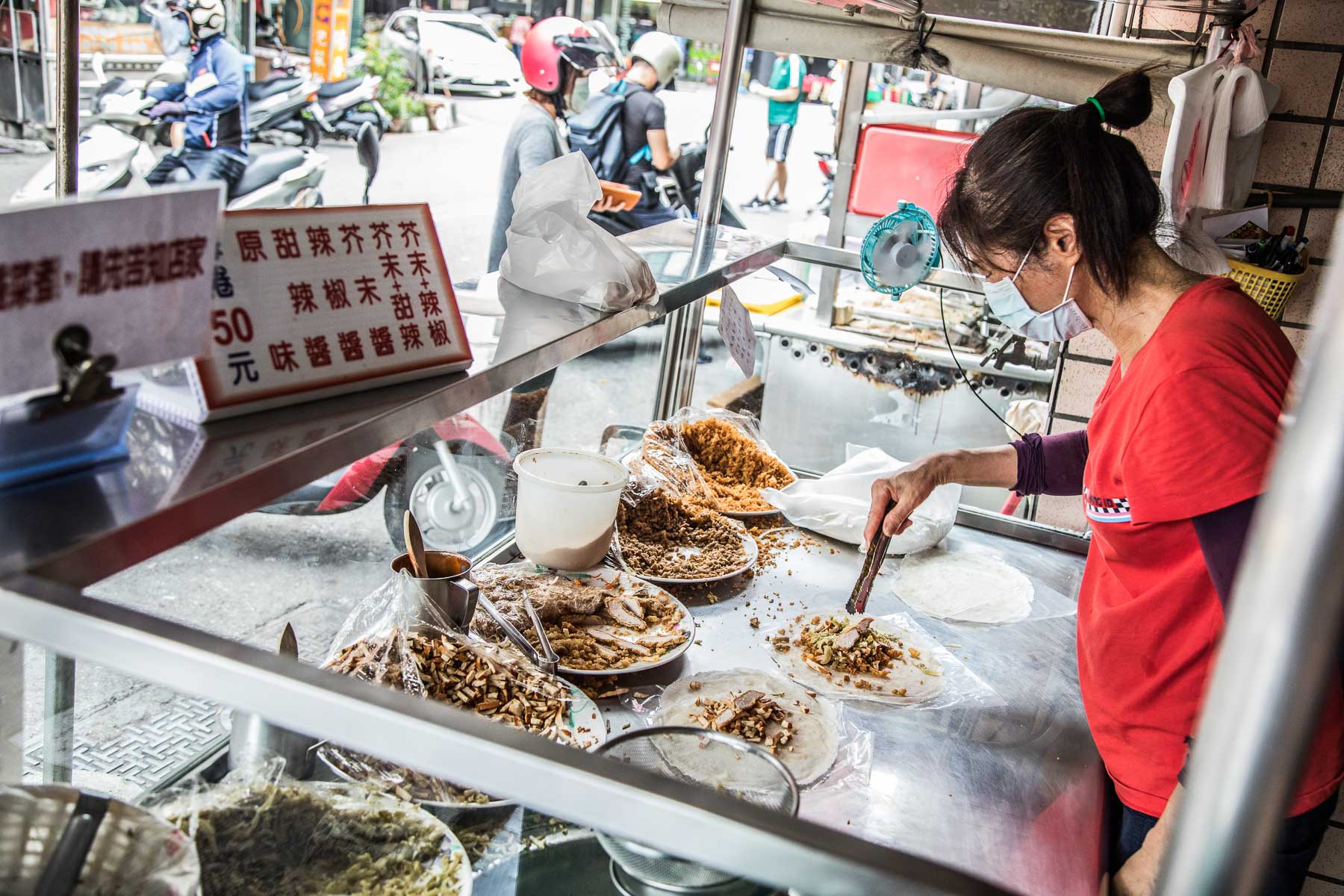 台中必吃,台中小吃,台中第五市場美食,台中第五市場小吃,台中潤餅,台中游記潤餅,游記潤餅,台中美食