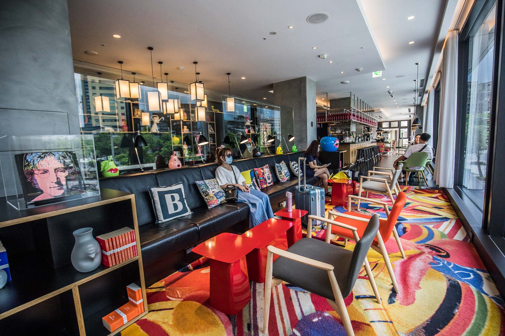 台北citizenM,台北飯店,台北住宿,台北捷運住宿,台北火車站住宿,台北商務飯店,大稻埕煙火推薦飯店,大稻埕飯店,citizenM北門世民酒店,citizenM世民酒店