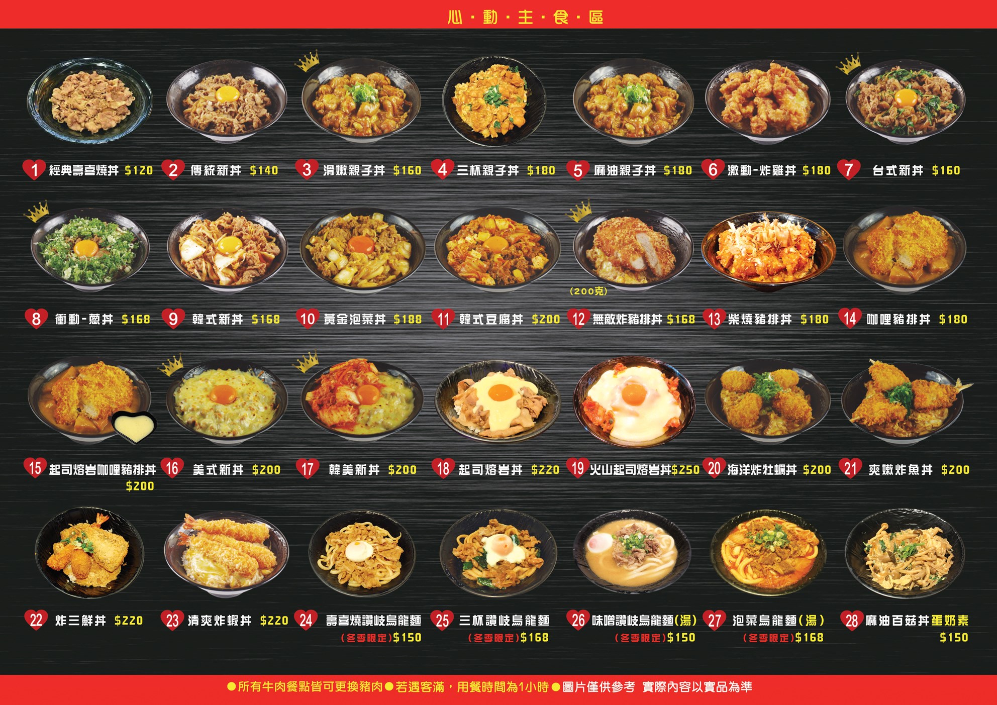 桃園小吃,桃園丼飯,新丼,桃園新丼,藝文特區丼飯,新丼創意丼飯專賣-桃園中正店,新丼桃園中正店,桃園美食,桃園聚餐,藝文特區美食