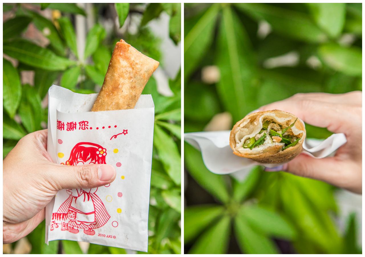 宜蘭小吃,羅東美食,羅東必吃,羅東小吃,羅東蝦餅,宜蘭蝦餅,無名油炸春捲/蝦餅/蘿蔔糕/黑糖糯米糕,宜蘭美食