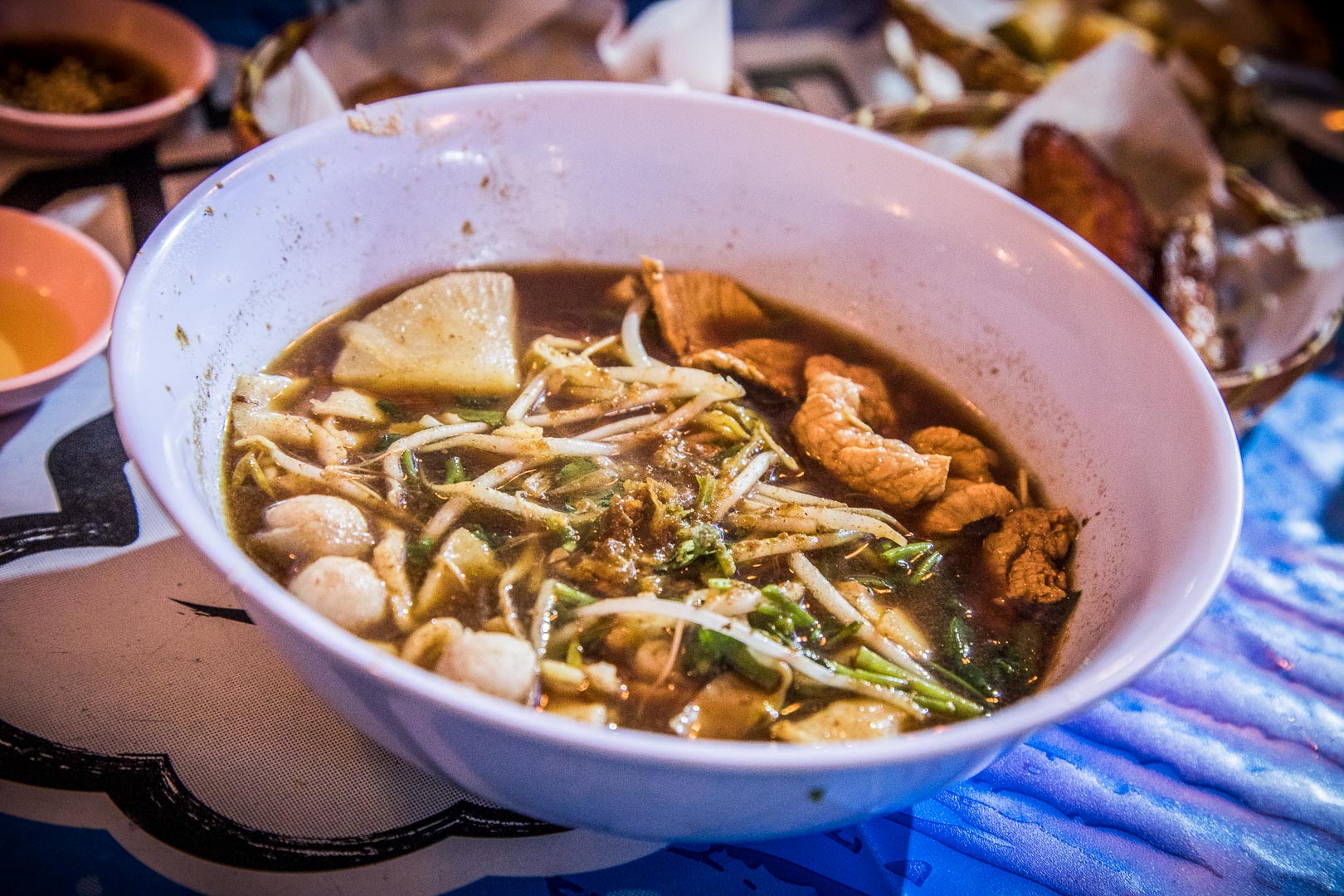士林美食,哈哈羅55泰式船麵