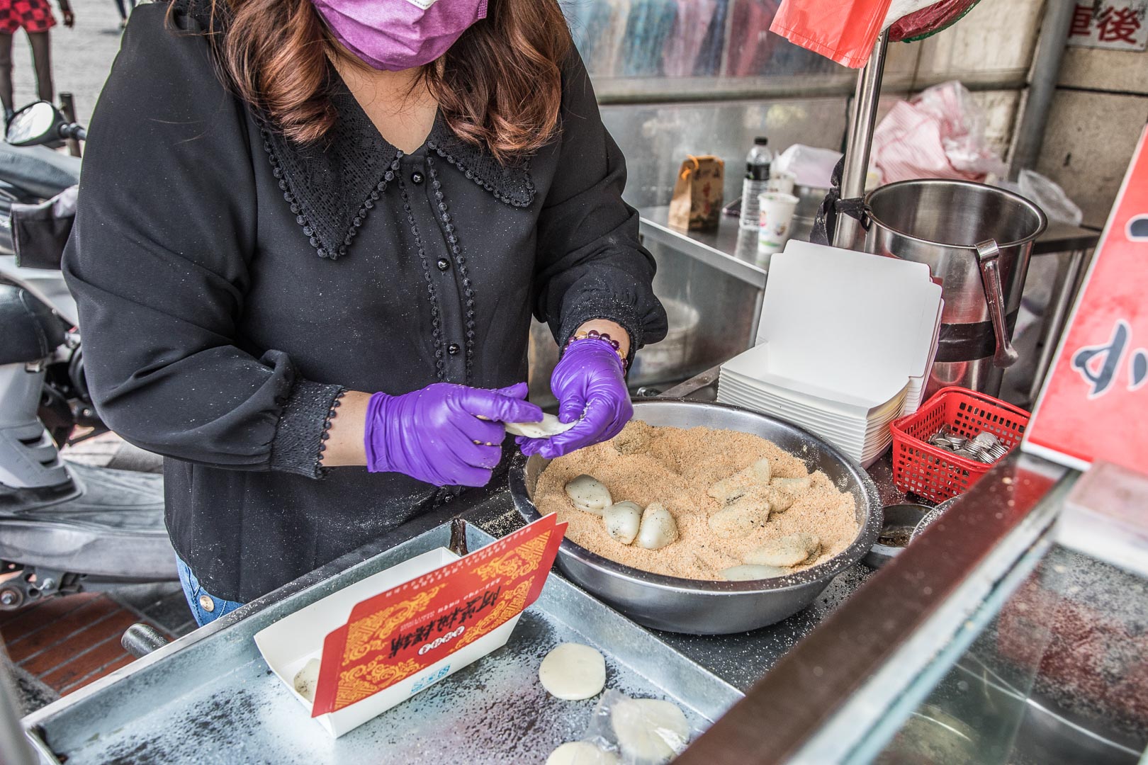 鹿港美食,阿婆麻糬舖