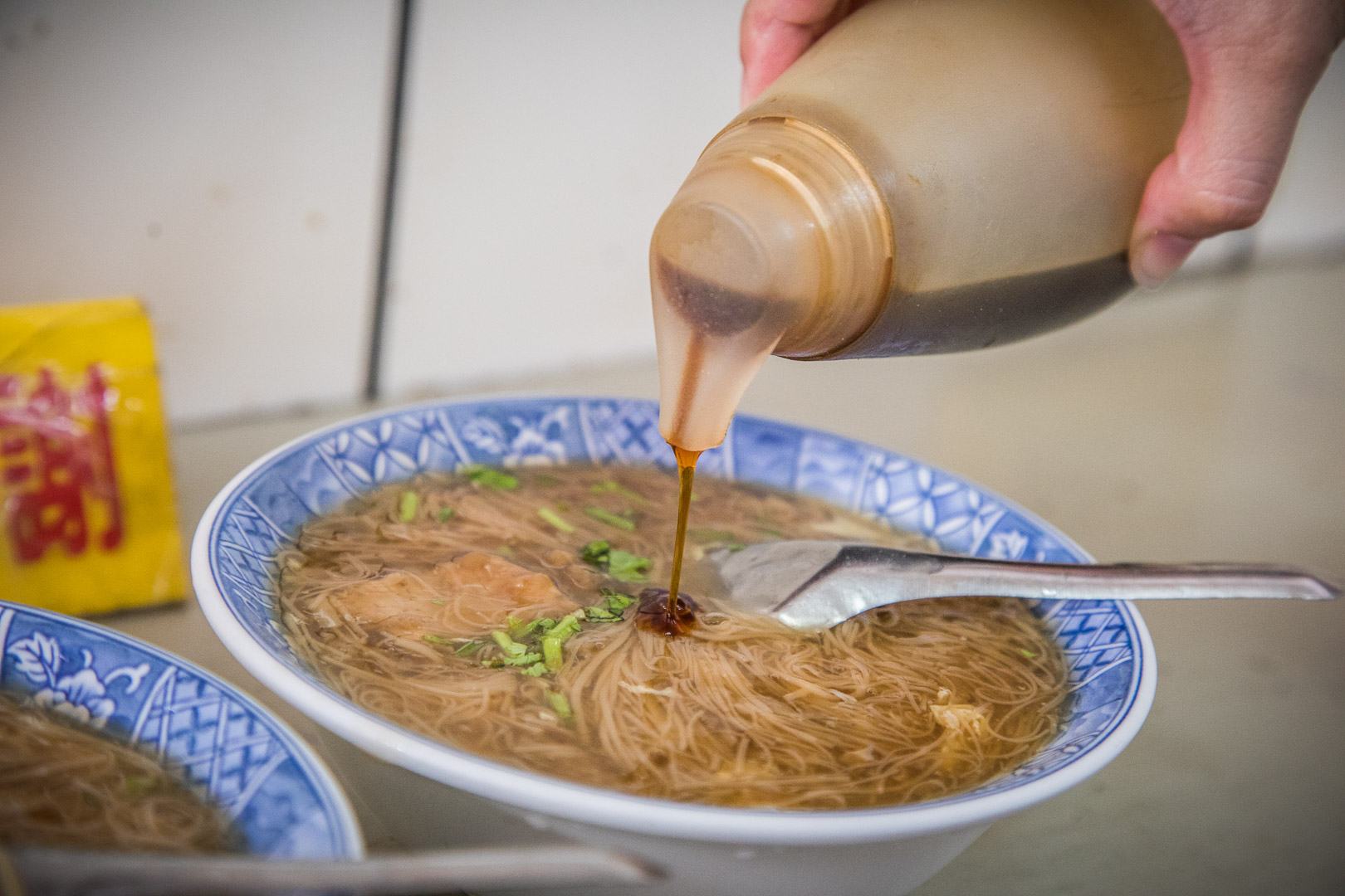 鹿港麵線糊,蚯蚓龍山麵線糊