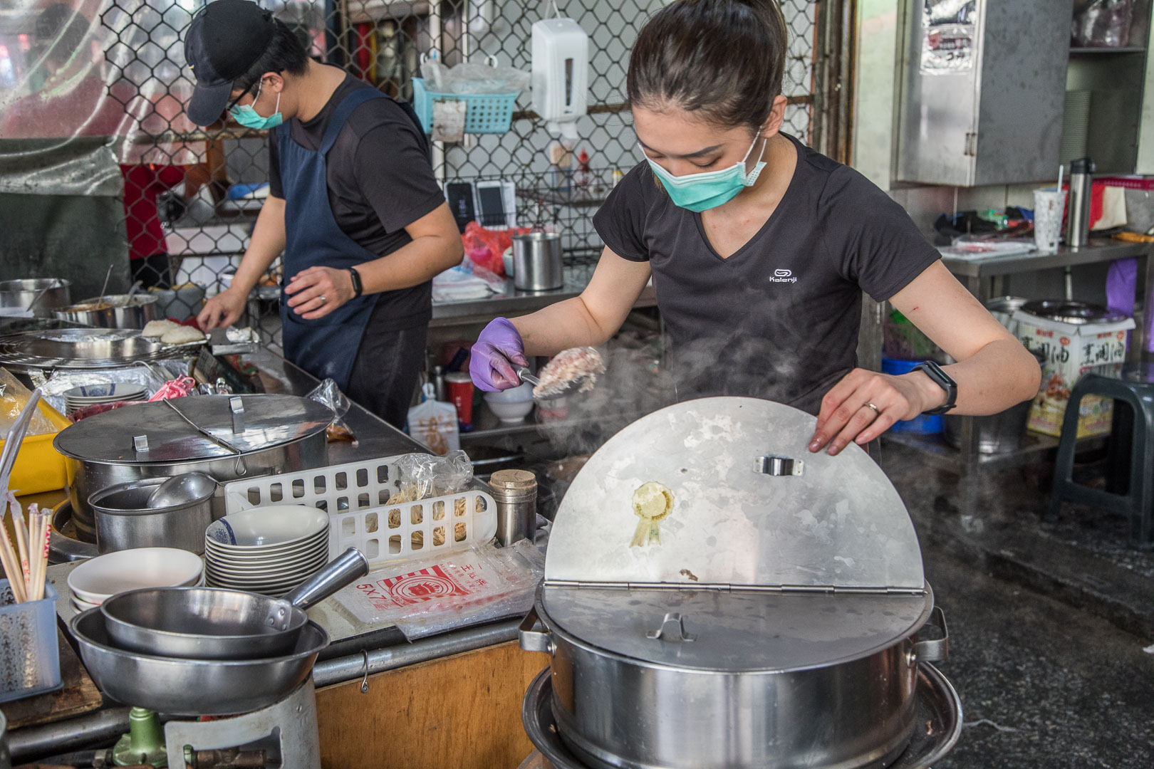 鹿港美食,鹿港第一市場美食,鹿港小吃,鹿港肉圓,鹿港第一市場肉圓,鹿港芋丸,彰化肉圓,楊州肉圓芋丸,彰化美食
