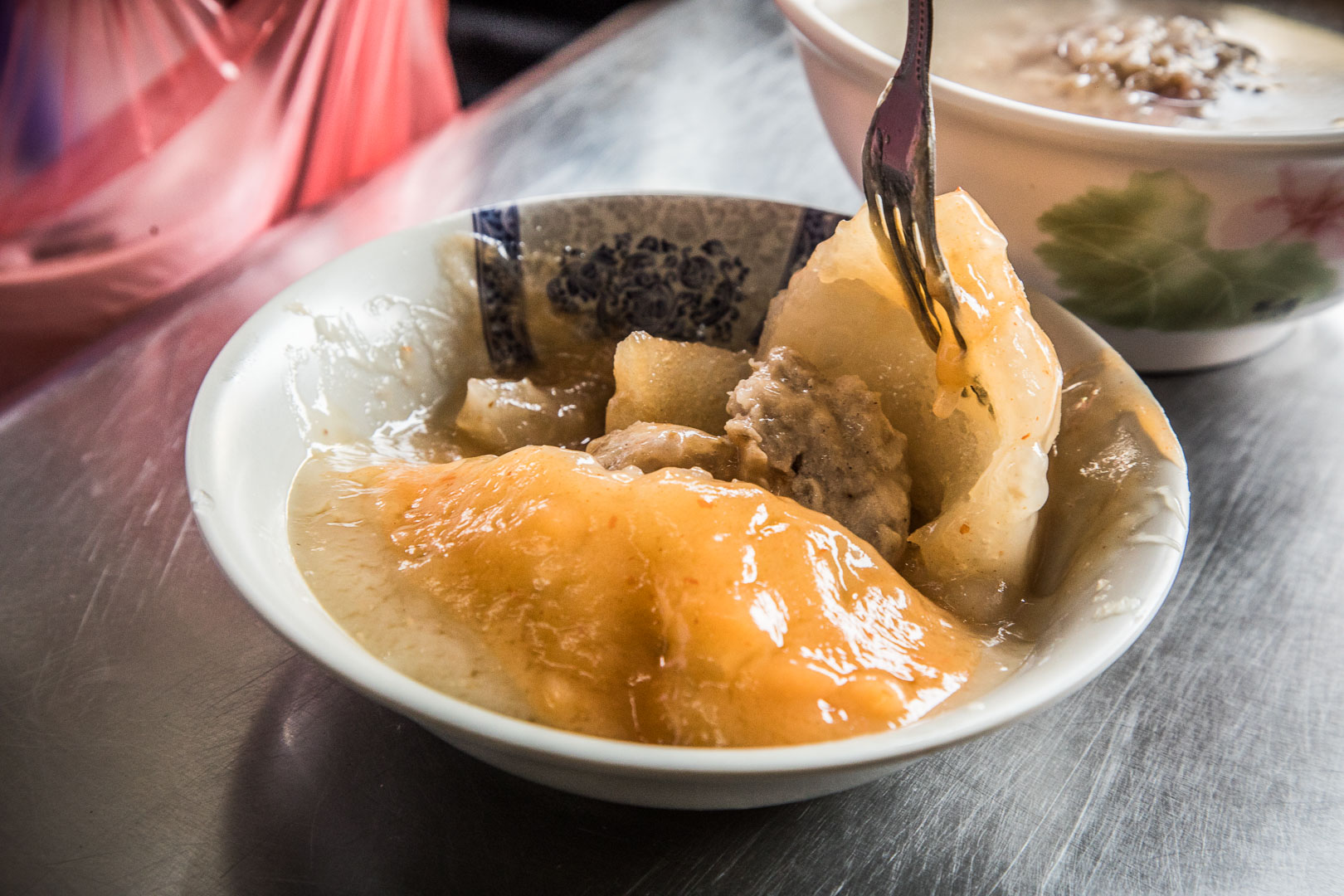 鹿港美食,鹿港第一市場美食,鹿港小吃,鹿港肉圓,鹿港第一市場肉圓,鹿港芋丸,彰化肉圓,楊州肉圓芋丸,彰化美食