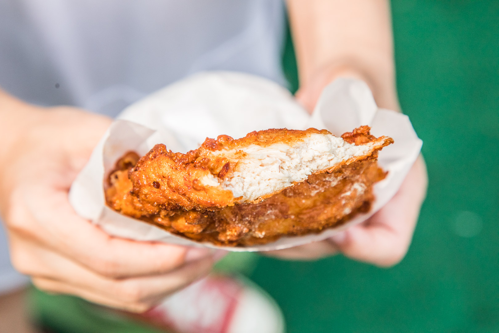鹿港美食,雞多汁炸雞