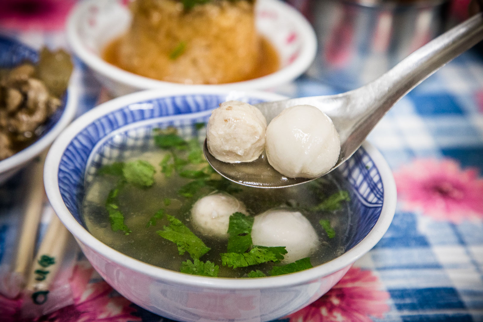 鹿港美食,大頭肉圓