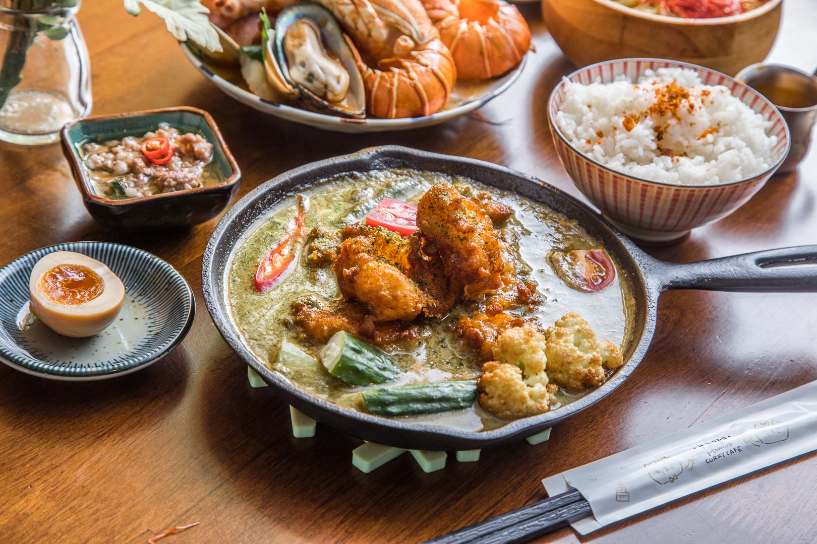 中壢美食,中原美食,好咖 Howcup CURRY CAFE,桃園泰式料理,中壢泰式料理,中壢好咖,中原泰式料理,中原好咖