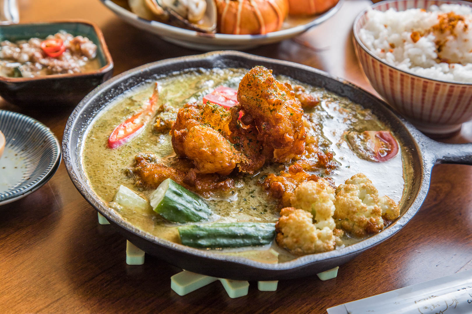 中壢美食,中原美食,好咖 Howcup CURRY CAFE,桃園泰式料理,中壢泰式料理,中壢好咖,中原泰式料理,中原好咖