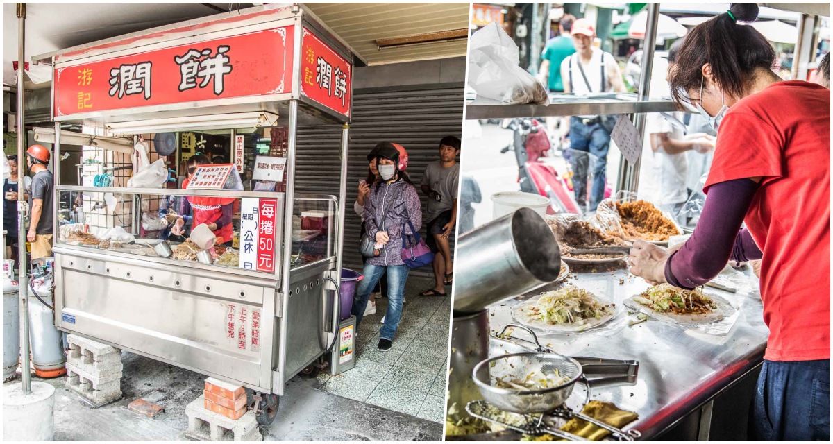 台中第五市場美食,台中第五市場小吃,台中潤餅,台中游記潤餅,游記潤餅,台中美食,台中必吃,台中小吃 @大手牽小手。玩樂趣