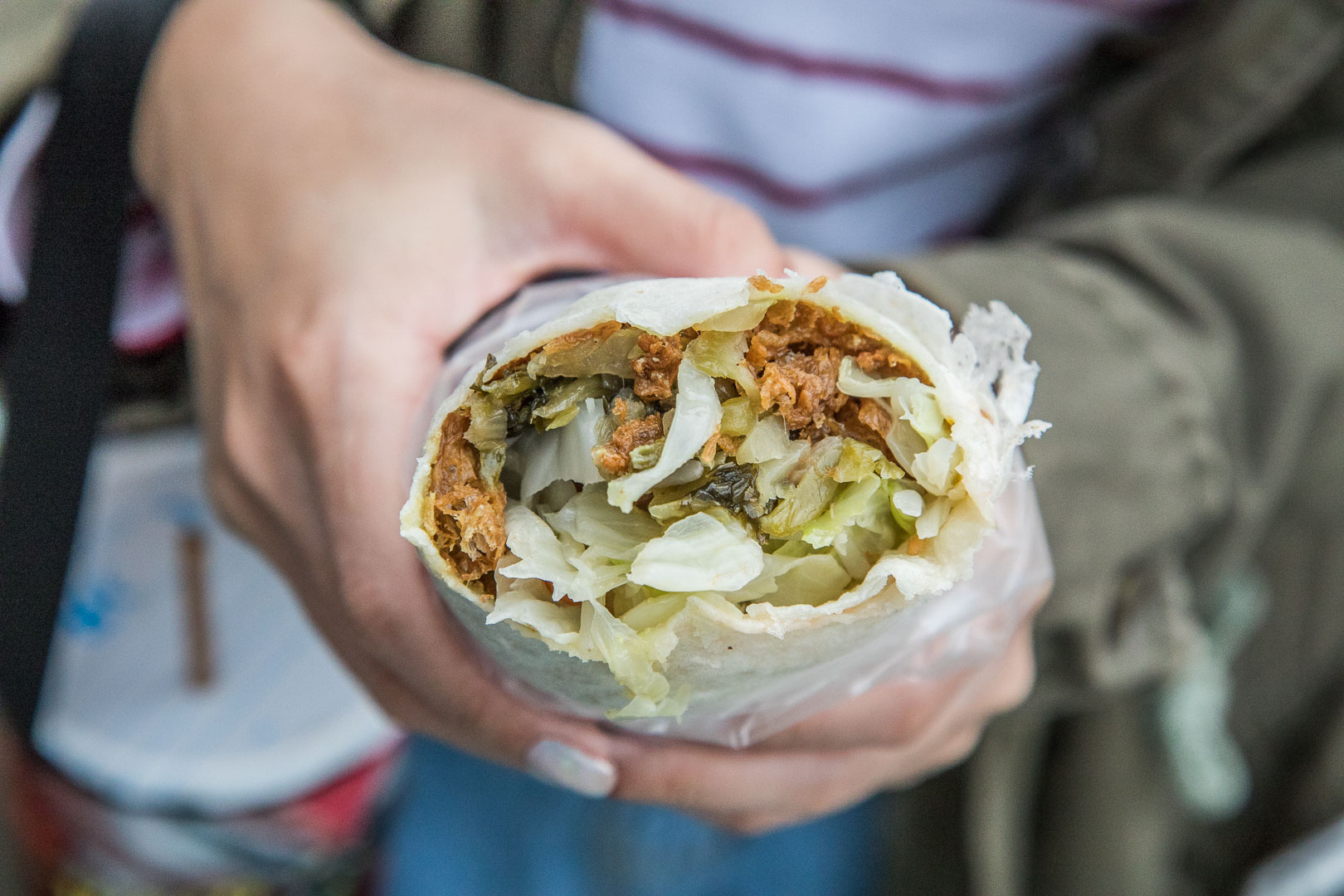 中壢美食,中壢必吃,中壢火車站美食,中壢潤餅,中壢火車站潤餅,劉家現做潤餅