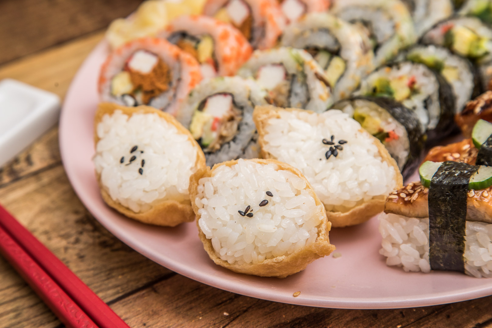 桃園美食,桃園小吃,桃園外帶壽司,桃園壽司,桃園大廟美食,桃園壽司店,益的壽司舖