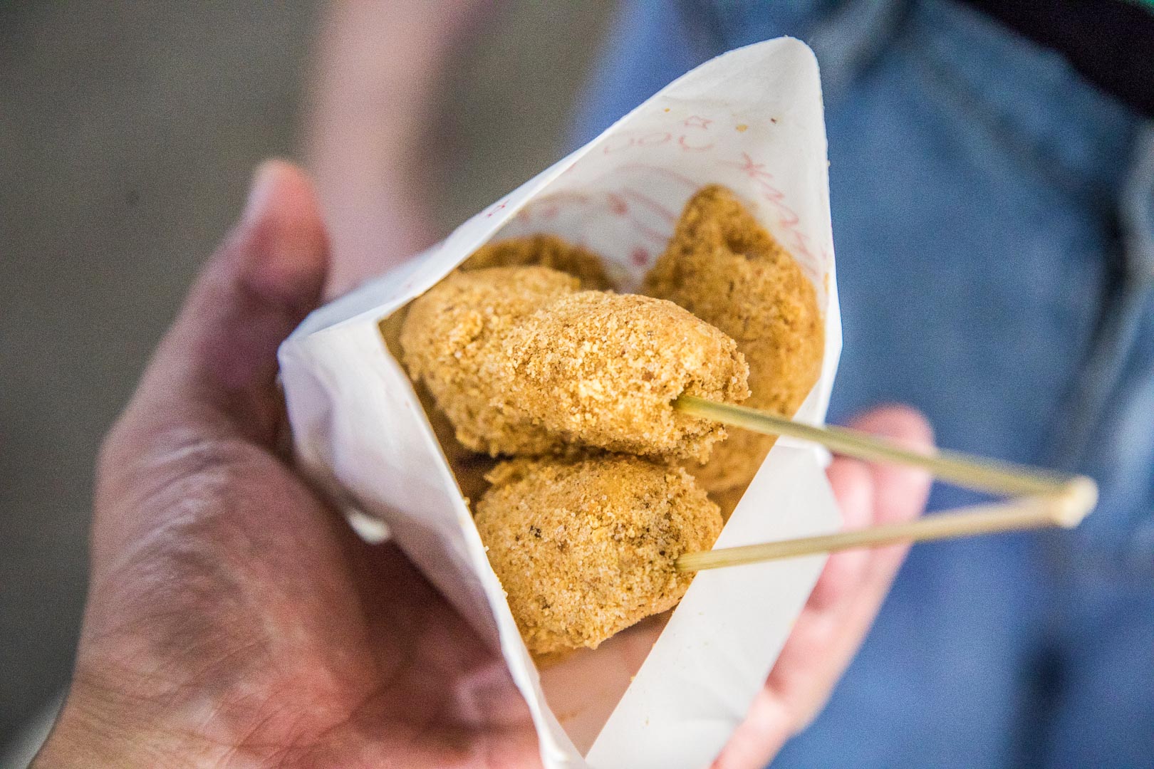 中壢糯米炸,中原夜市白糖粿,這一家古早味糯米炸,中壢美食,桃園美食,桃園甜點,桃園小吃,中壢小吃,中原夜市美食,桃園白糖粿,中壢白糖粿